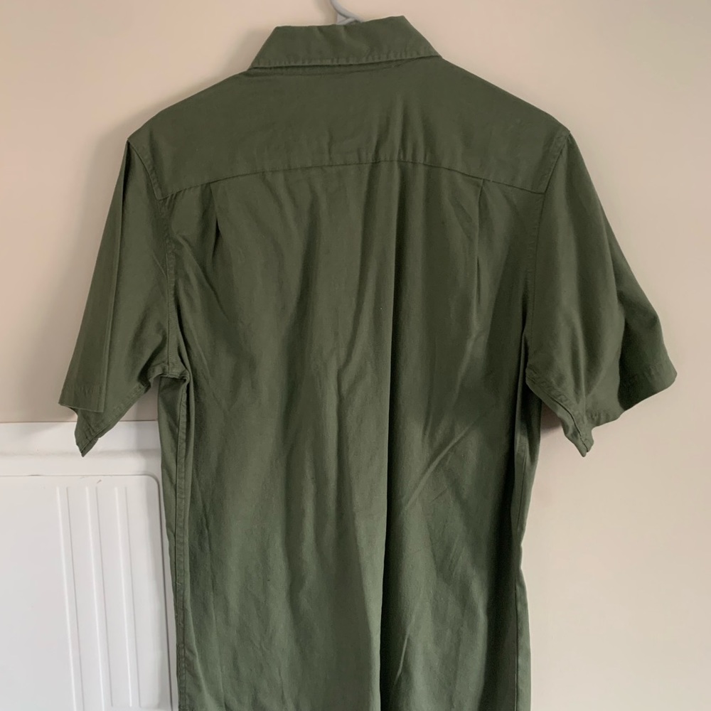 Small Wrangler Green Denim Shirt